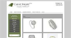 Desktop Screenshot of caratsmartdiamonds.com