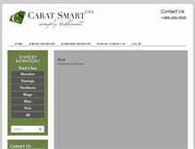 Tablet Screenshot of caratsmartdiamonds.com